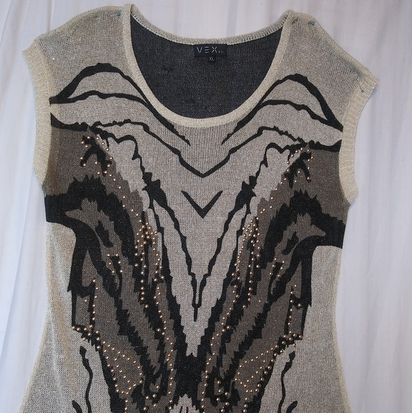 Beautiful Vex & Co sleeveless top - Picture 1 of 4